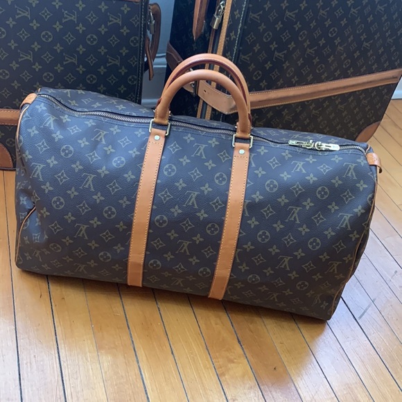 Louis Vuitton Boston keepall 55 Travel Bag. - Picture 3 of 15